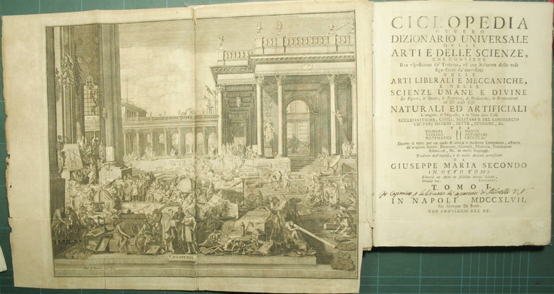 Ciclopedia ovvero Dizionario universale delle arti e delle scienze