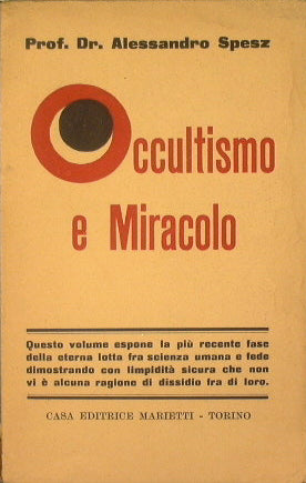 Occultismo e miracolo