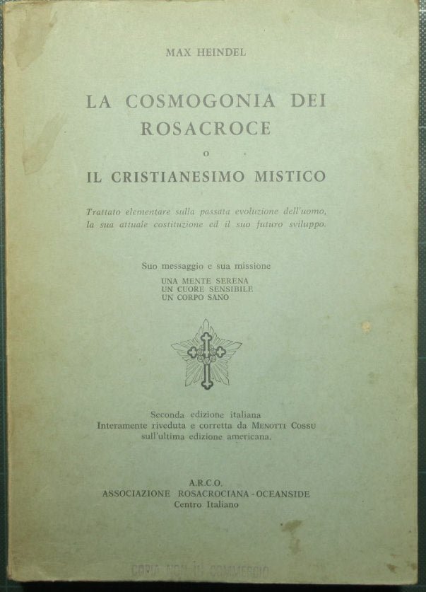 La cosmogonía de los rosacruces o cristianismo místico