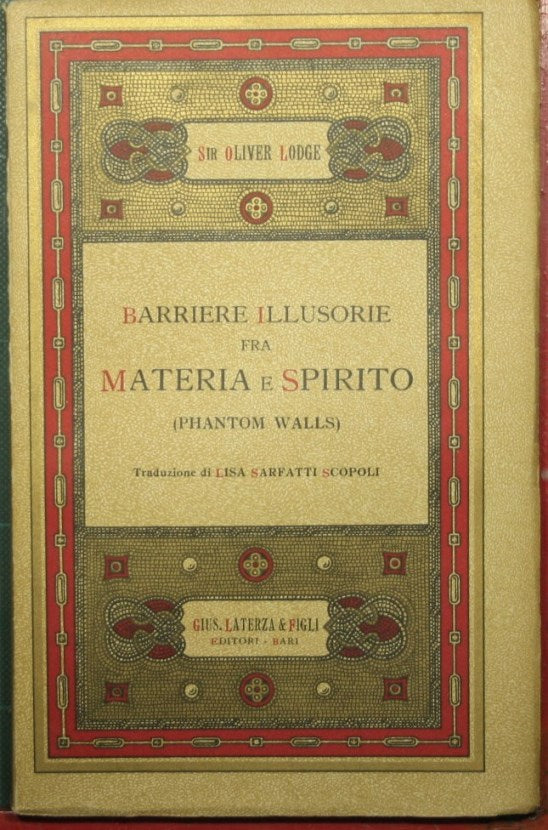 Barreras ilusorias entre la materia y el espíritu (Phantom Walls)