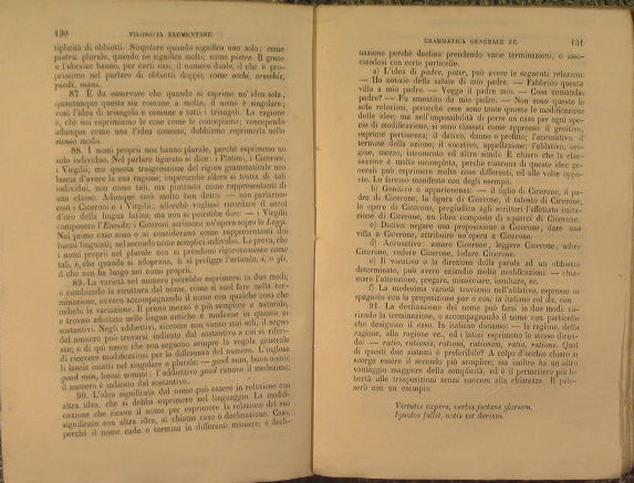 Corso di Filosofia Elementare per Giacomo Balmes Prete