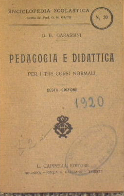 Pedagogia e didattica