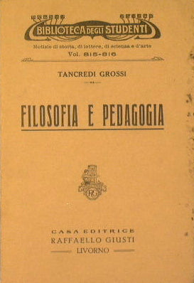 Filosofia e Pedagogia