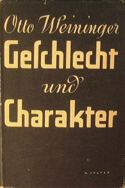 Geschlecht und charakter: Eine Prinzipielle Untersuchung