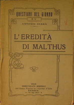 L'eredità di Malthus