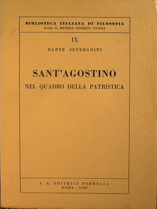 Sant'Agostino nel quadro della patristica