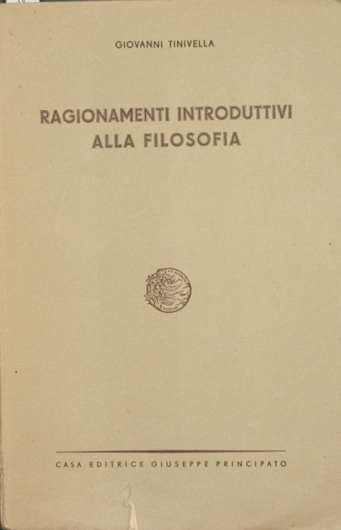 Ragionamenti introduttivi alla filosofia