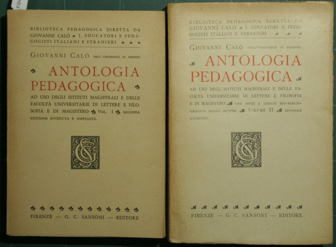 Pedagogical anthology