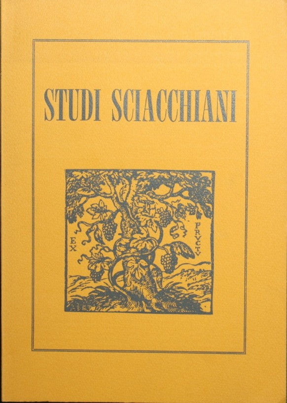 Studi sciacchiani. Gennaio-Giugno 1985