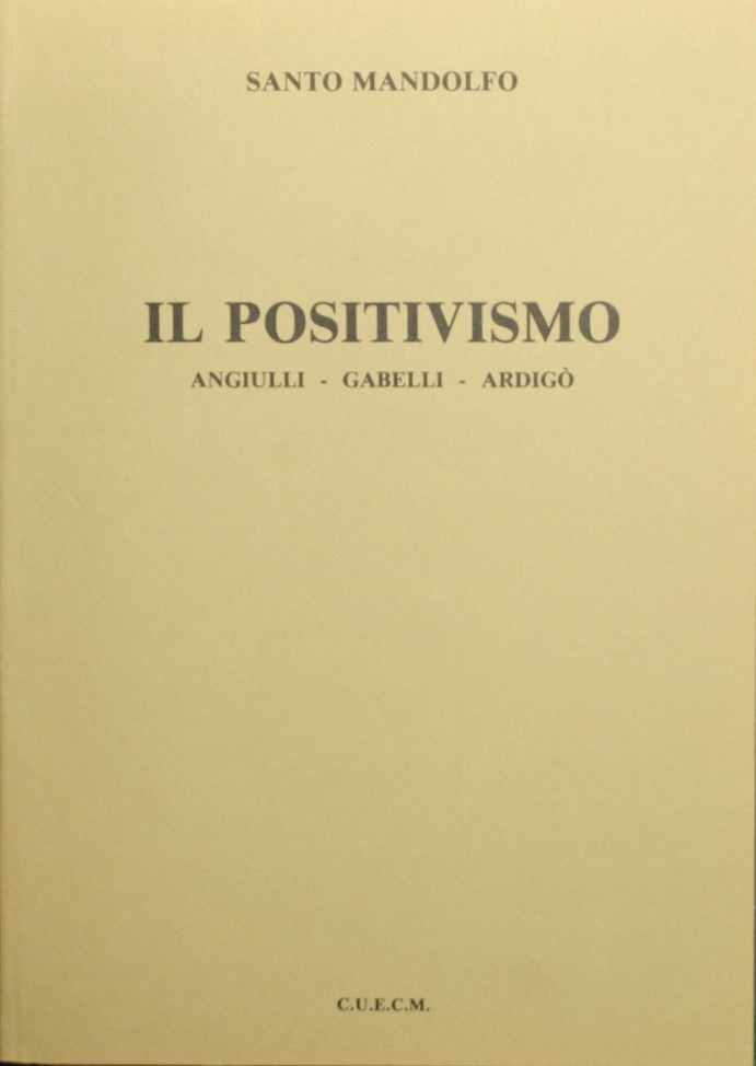 Il Positivismo