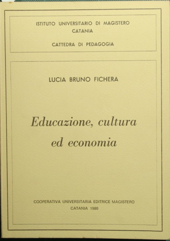 Educazione, cultura ed economia