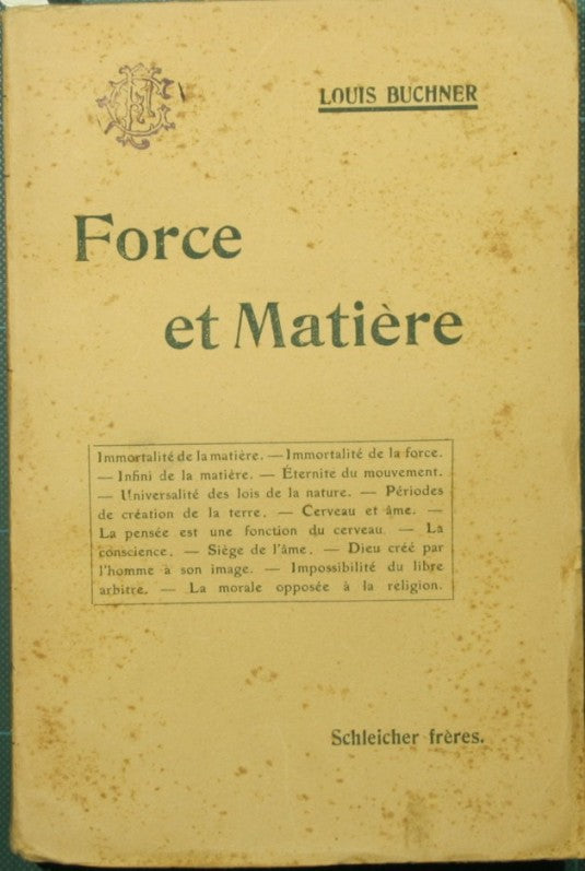 Force et matière