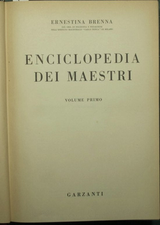 Encyclopedia of the masters