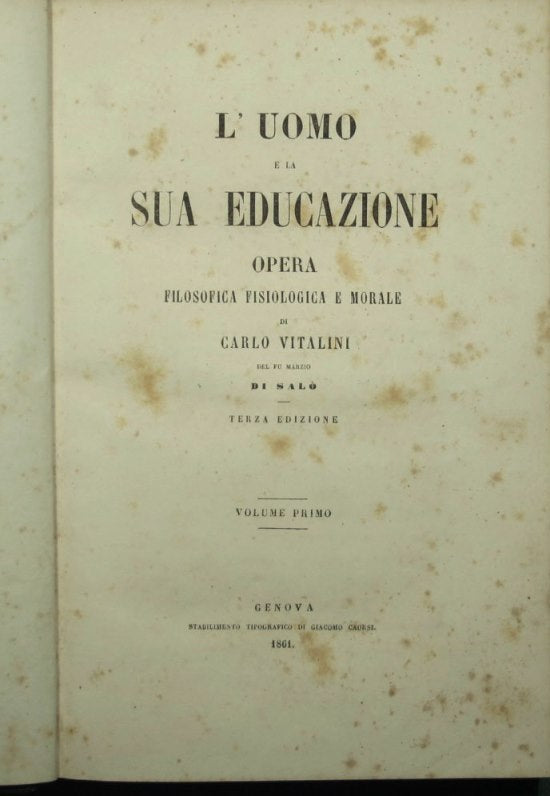 Man and his education