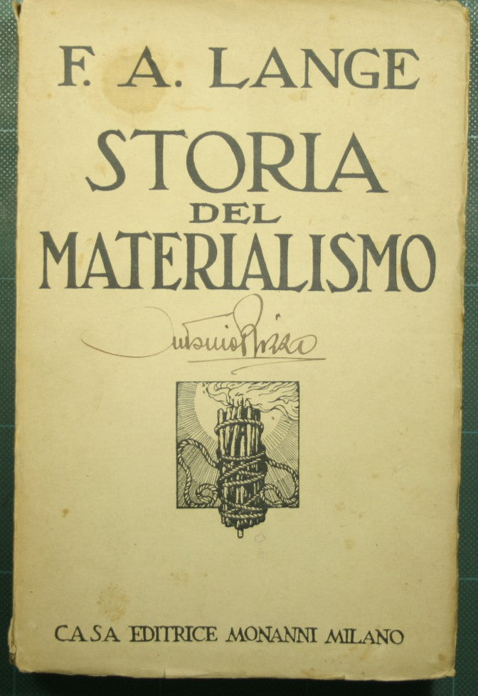 Storia critica del materialismo