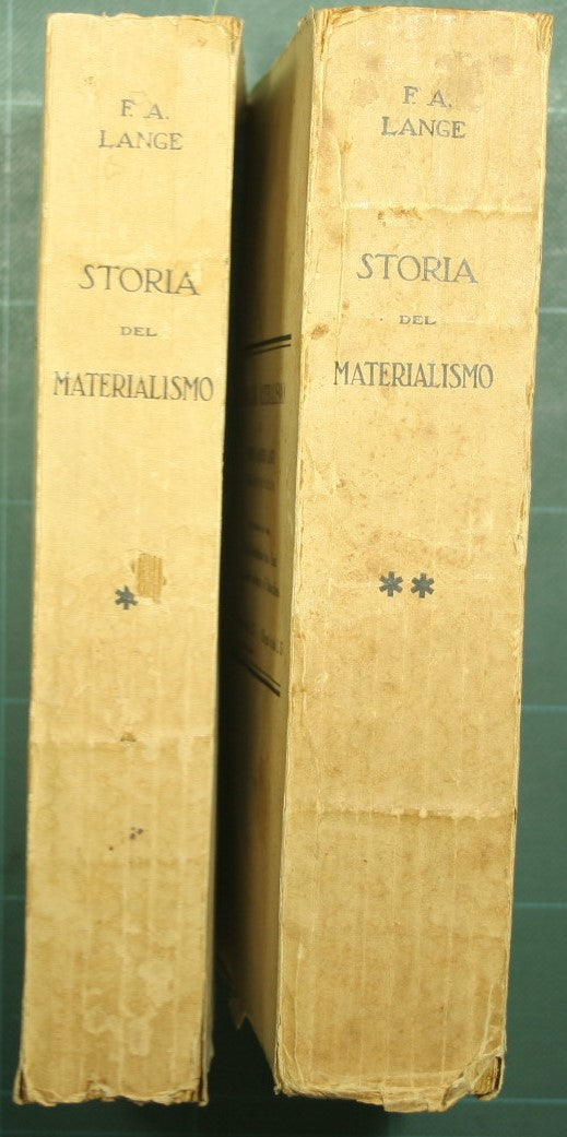 Critical history of materialism
