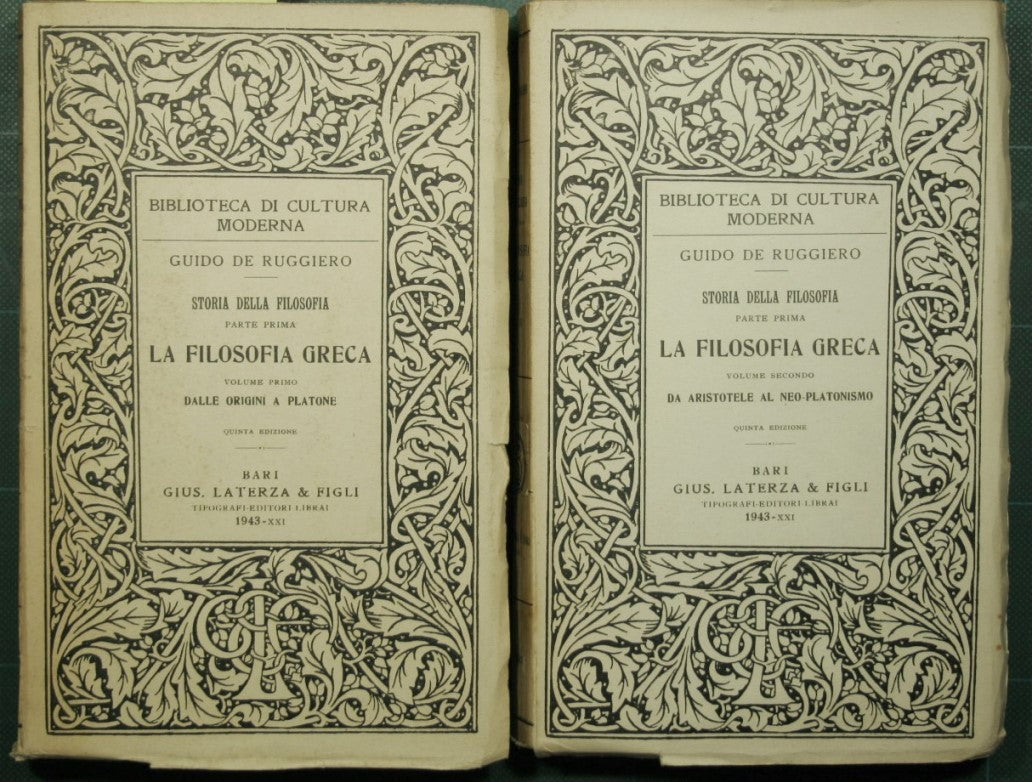 Historia de la filosofía - Primera parte Filosofía griega