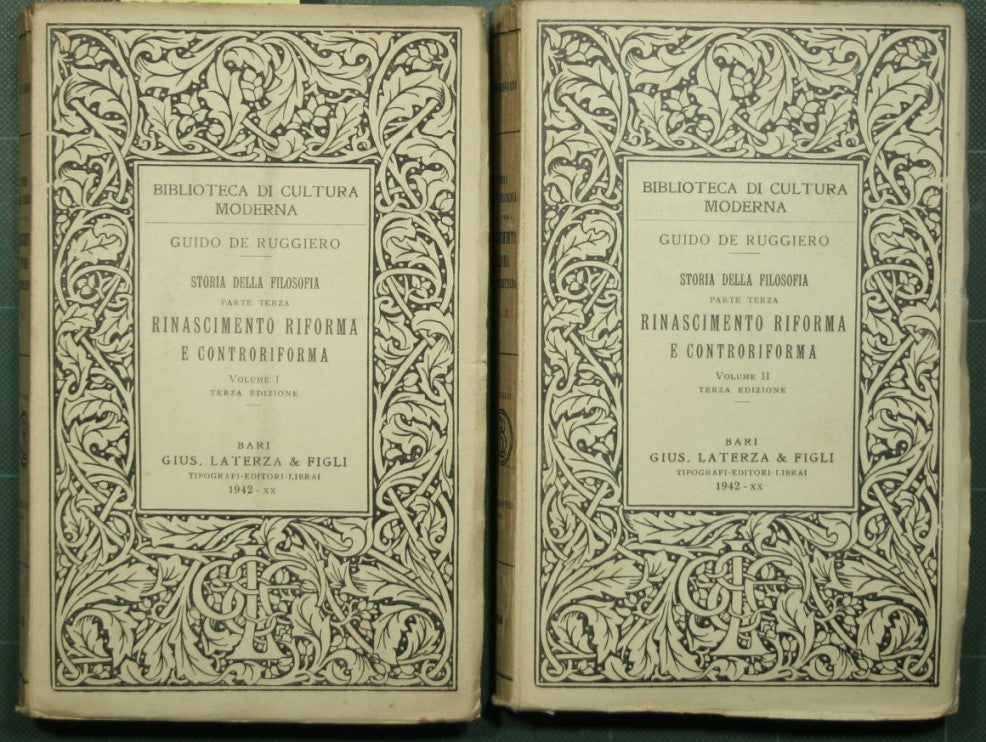 History of philosophy - Part three Renaissance, Reformation and Counter-Reformation