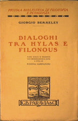 Dialoghi tra Hylas e Filonous