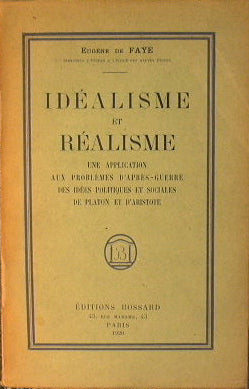 Idealism and Realism