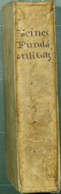 Fundamenta cultioris styles in usum auditorii adornavit et syllogen exemplorum adjecit Jo. Gottl. Heineccius Jc. And predecessor