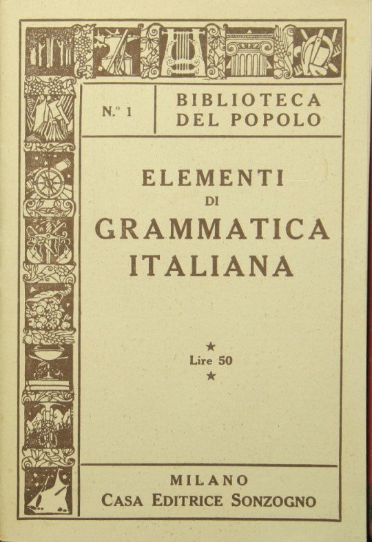 Elementi di grammatica italiana