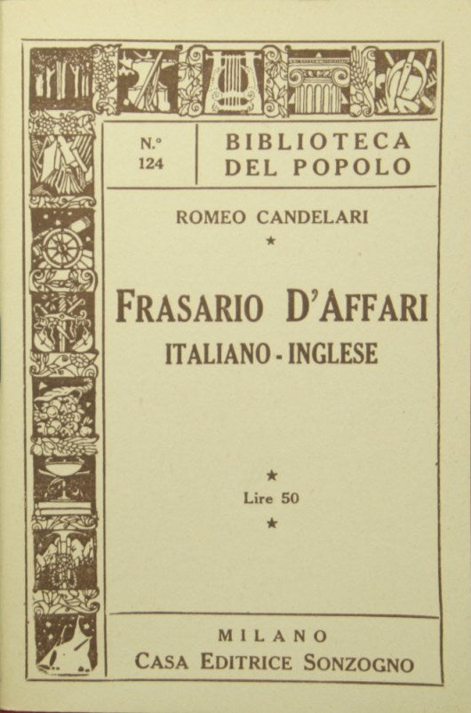 Italian-English business phrasebook