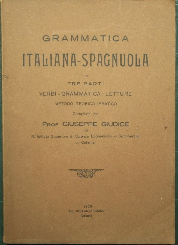 Italian-Spanish grammar