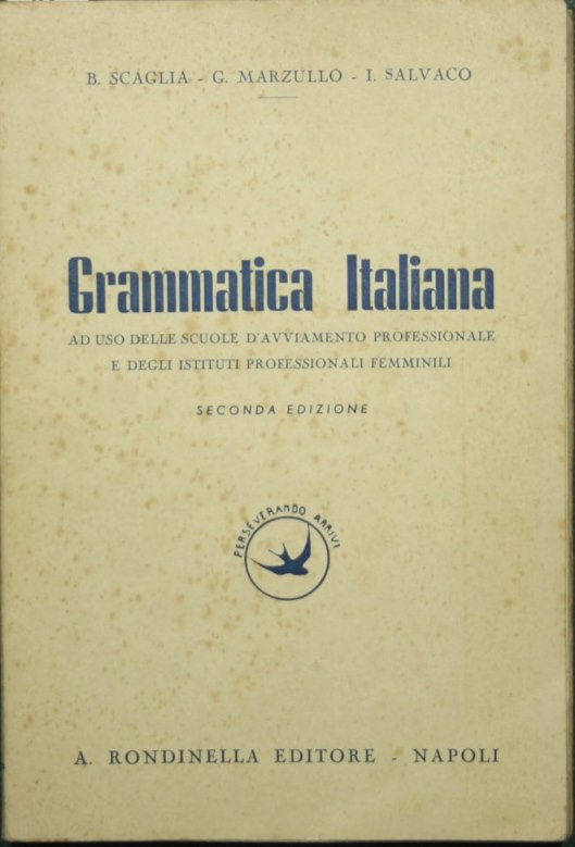 gramática italiana