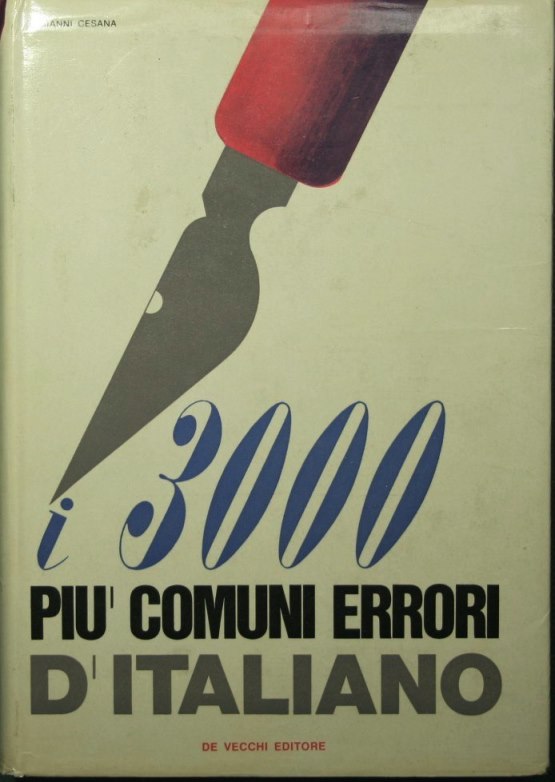 Los 3000 errores italianos más comunes