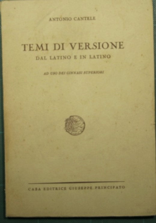 Temi di versione dal latino e in latino
