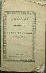 Lessons in rhetoric and belles lettres - Vol. II