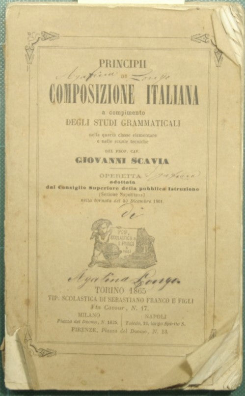 Principles of Italian composition