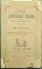 Principles of Italian composition