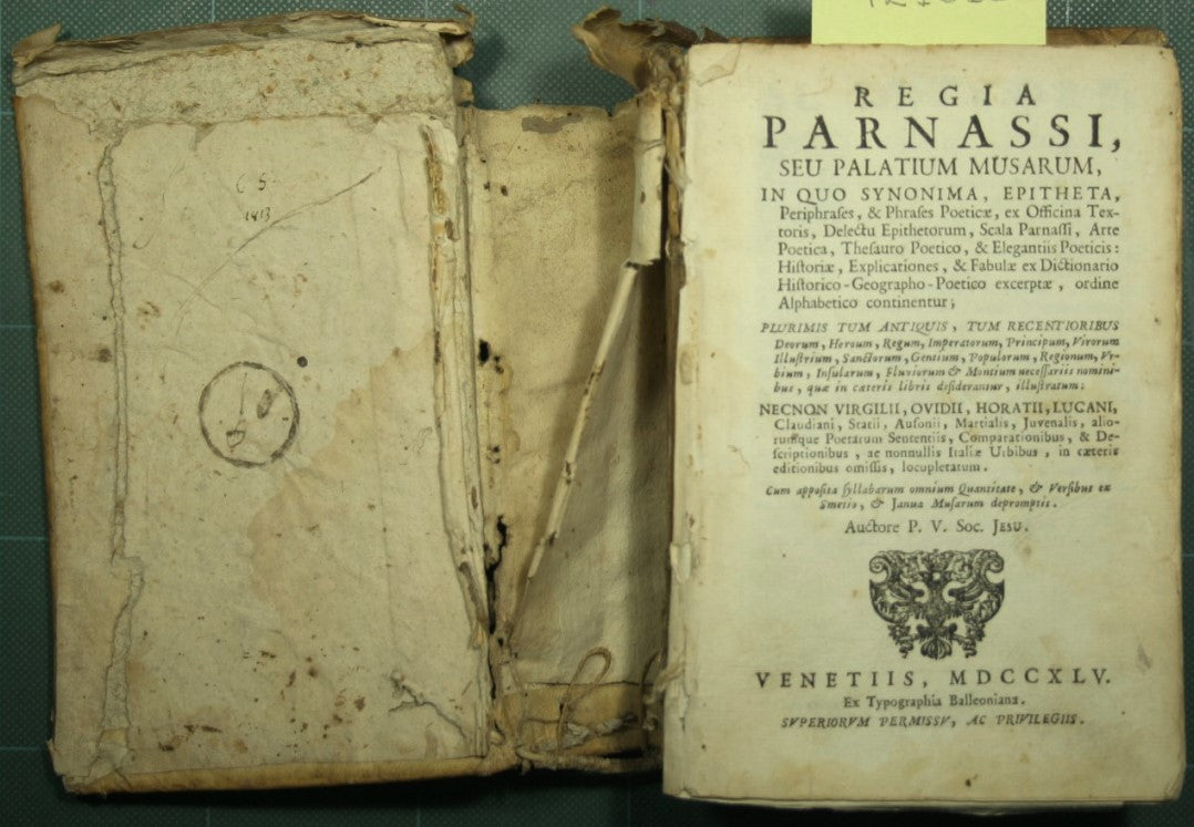 Regia Parnassi, seu Palatium Musarum