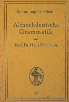 Althochdeutsche Grammatik