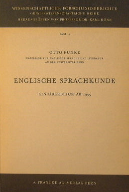 Englische Sprachkunde