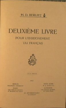 Deuxieme livre