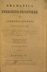 Gramatica italiana - francese - Esercizi i gramaticali