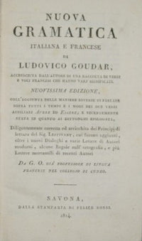 Nuova gramatica italiana e francese