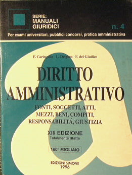 Administrative Law. Sources, subjects, acts, means, goods, tasks, responsibilities, justice.