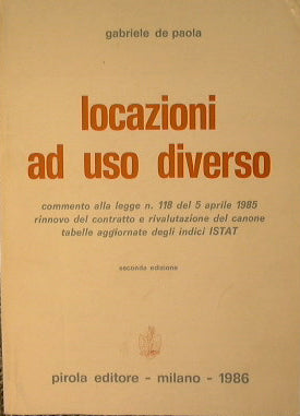 Locazioni ad uso diverso.