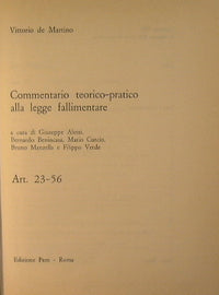 Commentario teorico - pratico alla legge fallimentare