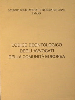 Codice Deontologico degli Avvocati della Comunità Europea