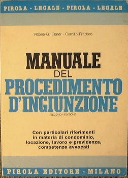 Manuale del Procedimento d'ingiunzione.