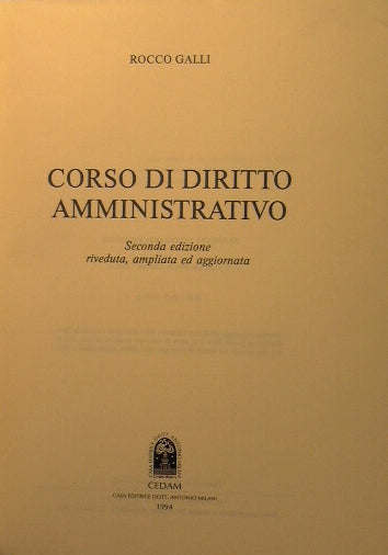 Administrative Law Course.