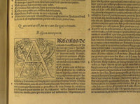 Interpretationes. Ioan. Francisci a Ripa in primam et secundam decretalium + Commentaria. Ioana Franc. A Ripa Papiensis i.v.d. una cum summaris in repetitiones… + Responsa….in quinque libros decret…