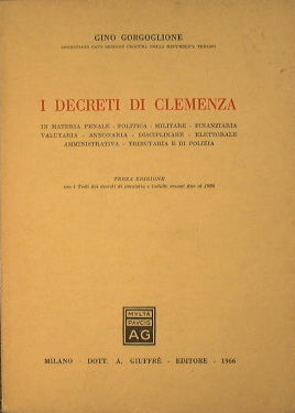 I decreti di clemenza