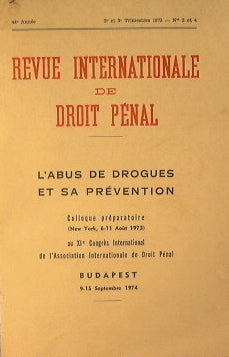 L'abus de drogues et sa prevention