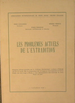 The current problems of extradition